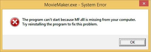 How to fix the system did not find mf.dll error Windows 11