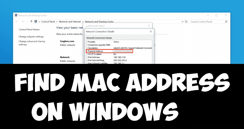 How to find MAC address on Windows 11