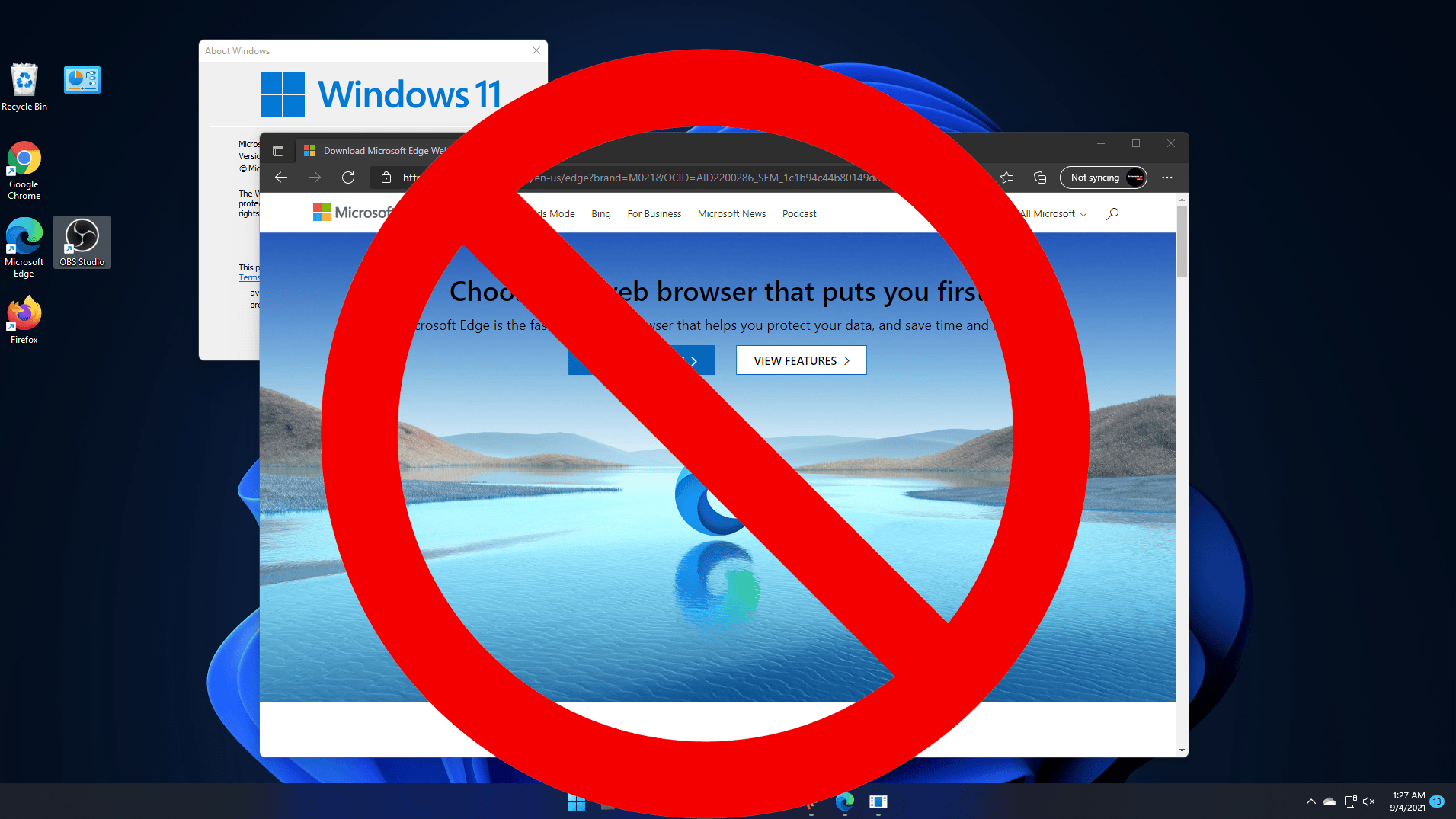 How to delete Microsoft Edge Windows 11