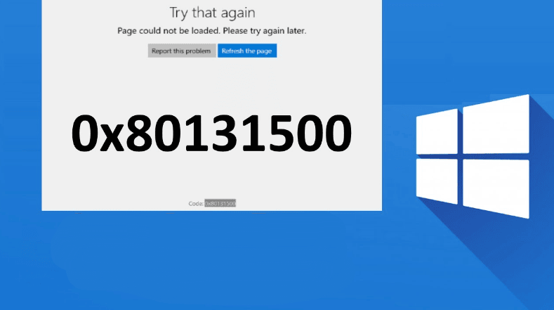 How to fix 0x80131500 error Windows 11