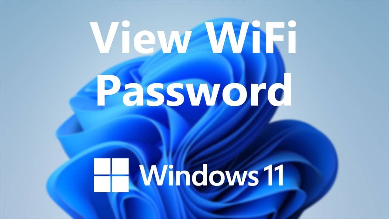 How to see Wi-Fi password in Windows 11