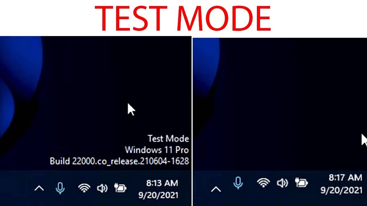 How to disable test mode in Windows 11